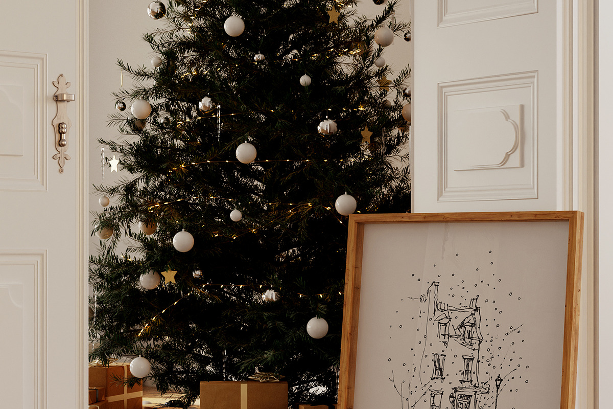 Silent Season: Advent & Line Art, a Seasonal Illustration by Purple (Photo 7 of 10)