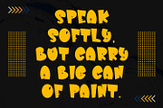 Ennaz Display Font, a Sans Serif Font by Maulana Creative (Thumbnail 2 of 7)