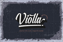Violla - Script Font With Extrude