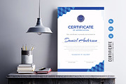 580. Modern Certificate Template, a Stationery Template by CreativeRezwan (Thumbnail 2 of 3)