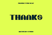Bittery Strong Font, a Sans Serif Font by Artiveko (Thumbnail 8 of 8)