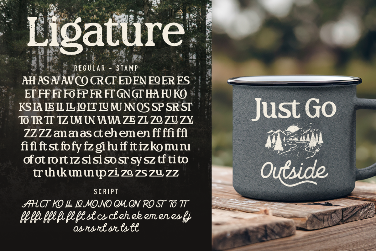 Rofina, a Serif Font by Burntilldead (Photo 6 of 11)
