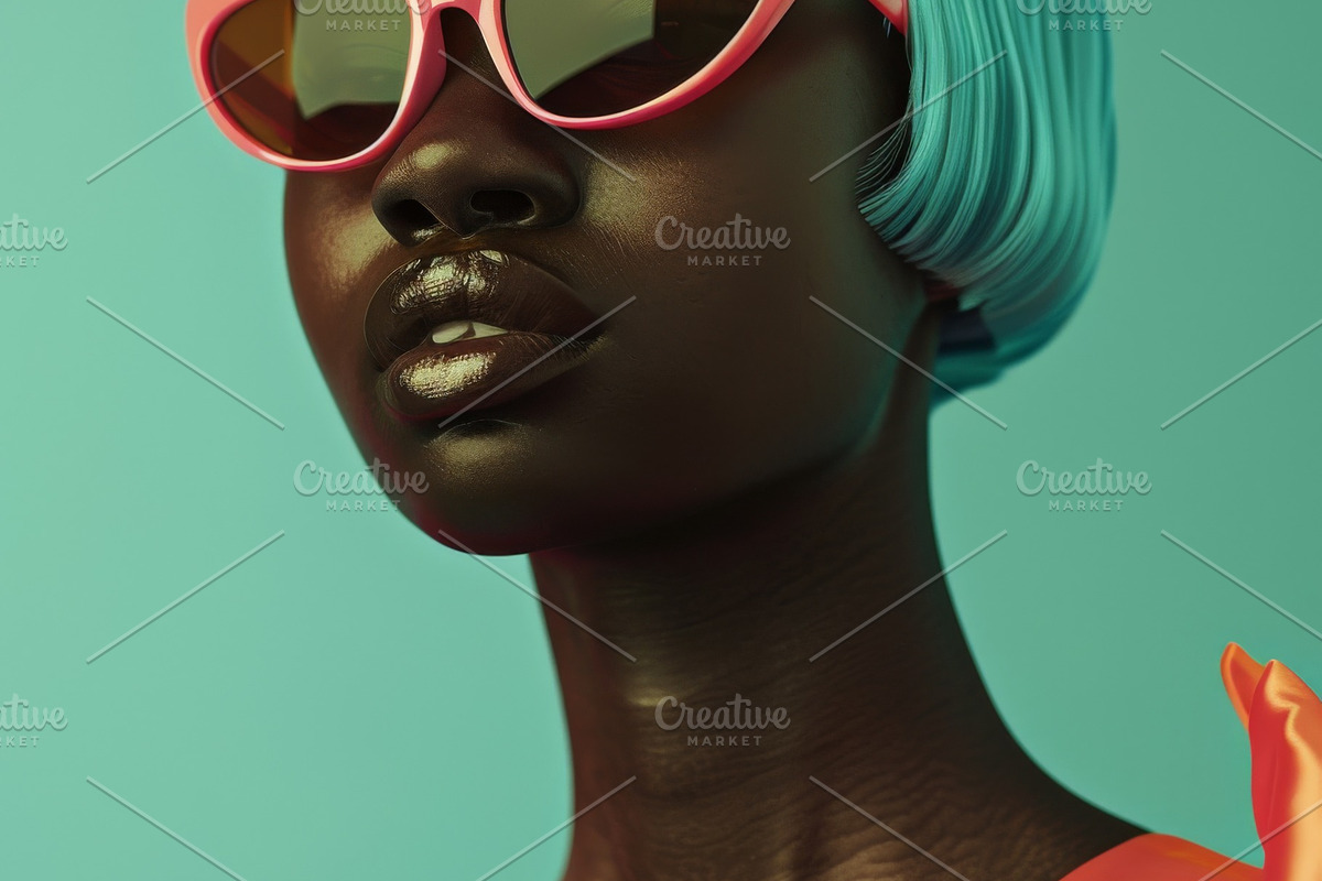 109 Fashion models in sunglasses, a Beauty & Fashion Photo by Handmadefont (Photo 81 of 113)