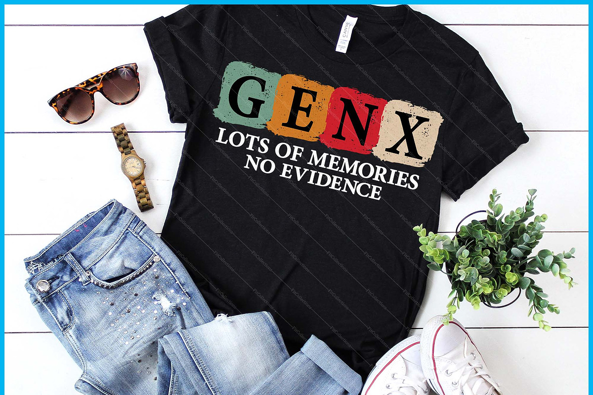 Vintage Generation X SVG PNG, a Graphic by Creativeusart (Photo 1 of 4)