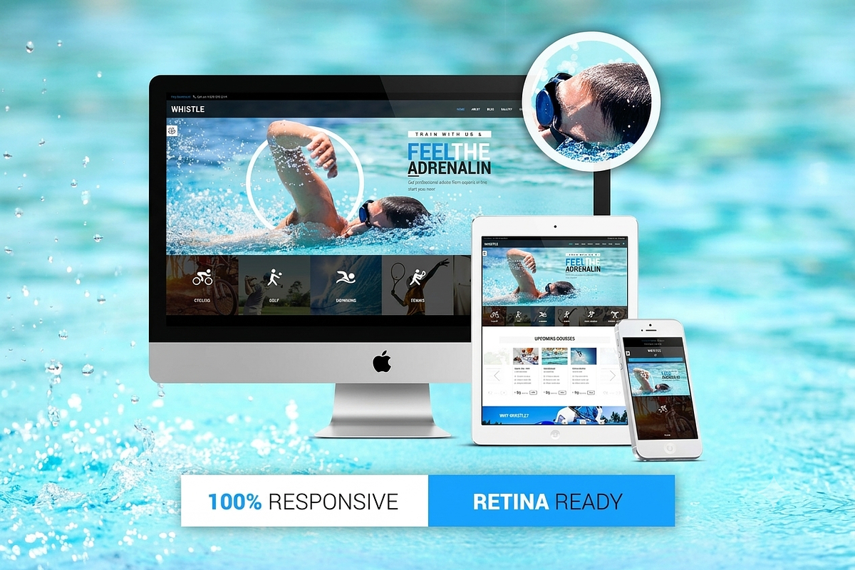Whistle Sports Club WordPress Theme, a WordPress Template by ThemesRain (Photo 2 of 3)