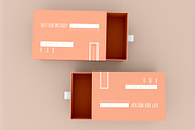 Gift Box Mockup, a Print Template by ZAAS (Thumbnail 6 of 9)
