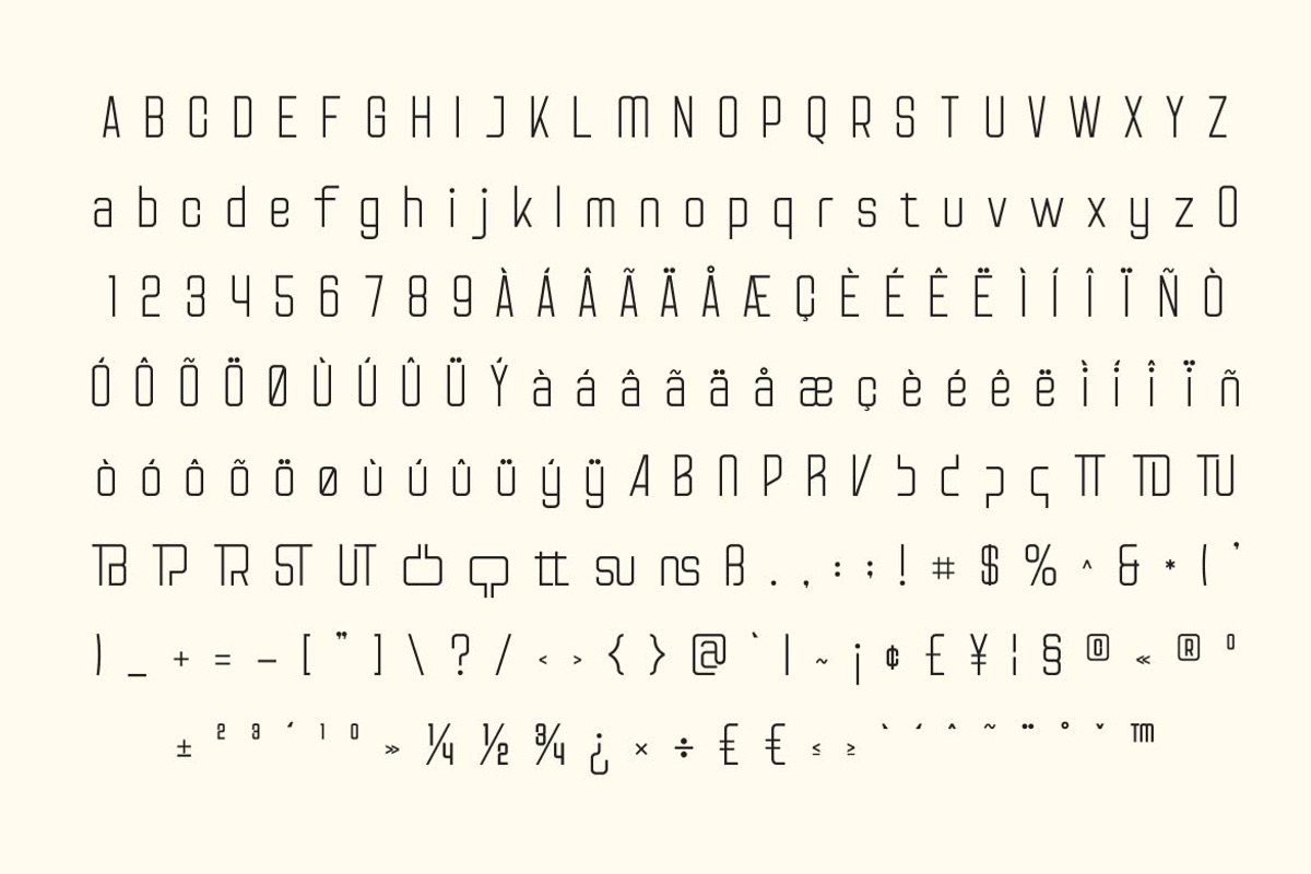 Vesue – Minimalist Simple Sans Serif, a Sans Serif Font by Artiveko (Photo 2 of 8)