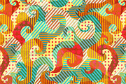 Vector Cloth Pattern Pack, a Pattern Graphic by Gudiny (Thumbnail 9 of 12)