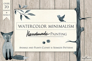 Watercolor Minimalism Set