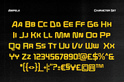 Ampela – Cinematic Sci-Fi Font, a Sans Serif Font by Drizy (Thumbnail 3 of 8)