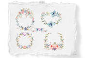 FLORAL RHAPSODY | 18 Wreath CLIPARTS, a Decorative Illustration by RefinedFantasyStudio (Thumbnail 4 of 4)