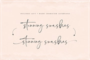 Wolmington Script Font, a Script Font by Salt & Pepper Designs (Thumbnail 9 of 12)
