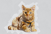 Pastel Watercolor Painting Photoshop, an Action Add-On by Photoshop Action (Thumbnail 12 of 12)