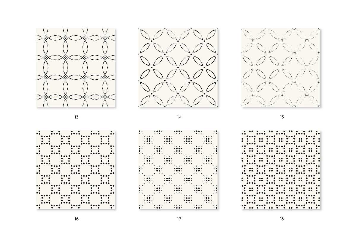 Dotty Seamless Pattern Set, a Pattern Graphic by Curly_Pat (Photo 4 of 5)