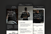 Social Media Manager Newsletters, an Email Template by Meraki Templates (Thumbnail 5 of 9)
