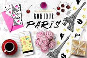 Bonjour Paris, a Pattern Graphic by kateja (Thumbnail 1 of 6)