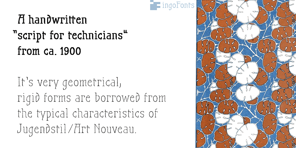 Maier's Nr. 21 Pro, a Handwritten Font by ingoFonts (Photo 2 of 10)