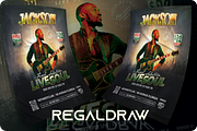 Music Concert Flyer, a Flyer Template by regalDRAW (Thumbnail 3 of 4)