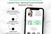 Spiritual Coach & Healer Website, a Landing Page Template by Digital Content Mix (Thumbnail 6 of 6)