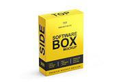 Software Box Mockup, a Packaging Mockup by mockupbuys (Thumbnail 3 of 7)