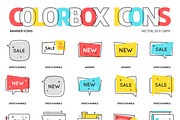Color box icons bundle, an Icon by Howcolour (Thumbnail 23 of 34)