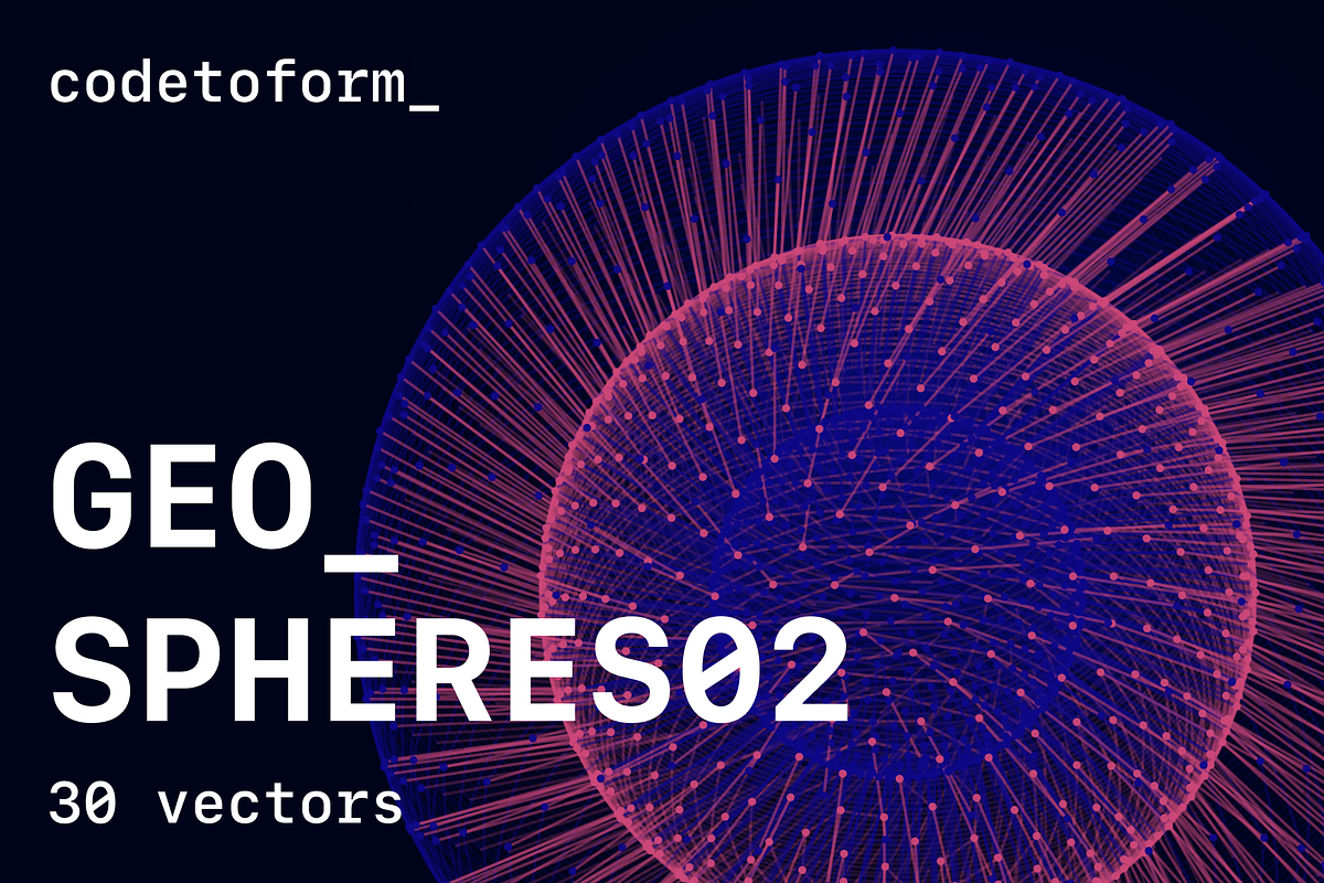 GEO_SPHERES02 Abstract Vector Bundle, an Object Graphic by codetoform (Photo 1 of 10)