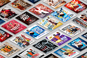 50 Basketball Flyer Template Bundle, a Flyer Template by NanoAgency (Thumbnail 2 of 2)