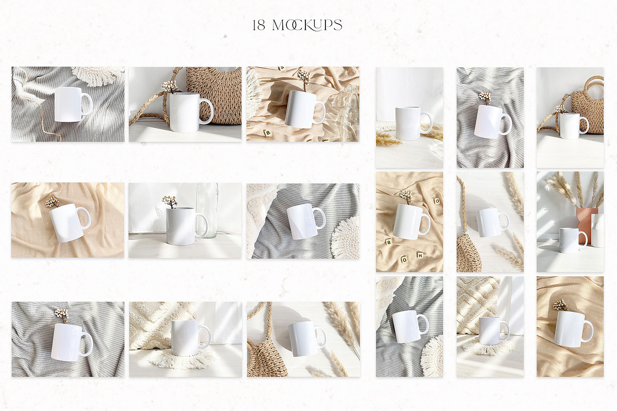 18 Mug Mockups, a Household Mockup by Michèle Kae (Photo 3 of 7)