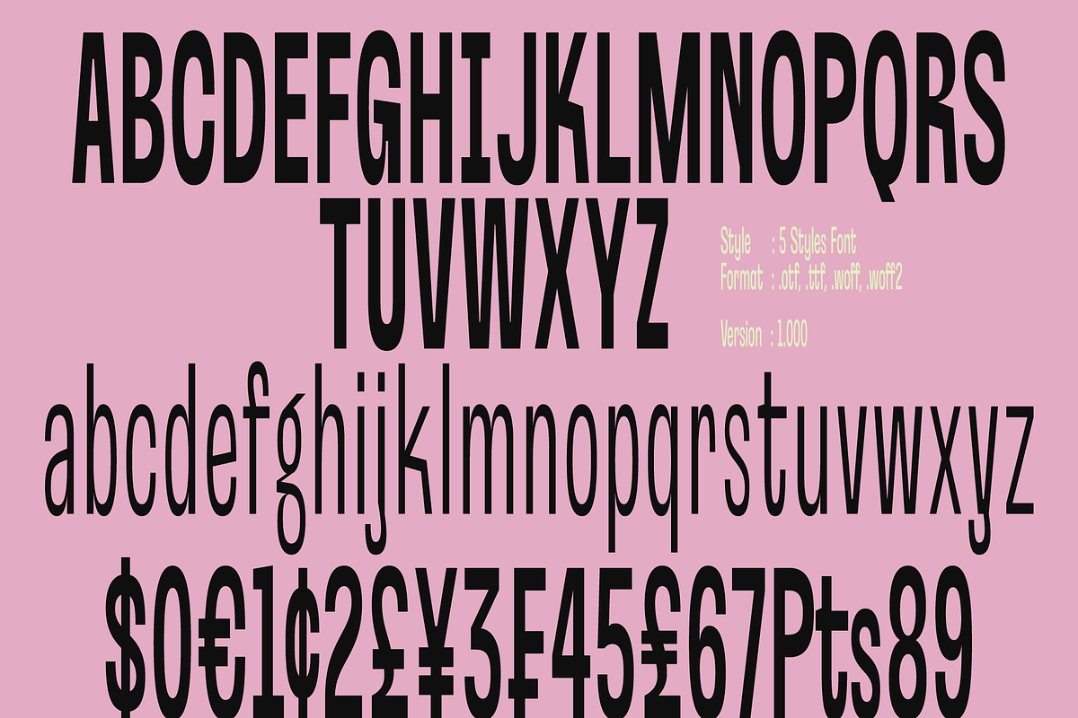 Reclymate – Extra Condensed Font, a Sans Serif Font by Zarma Type (Photo 10 of 13)