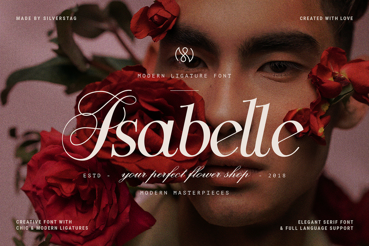 Noir Jolie - Modern Ligature Serif, a Serif Font by SilverStag Type Foundry (Photo 3 of 17)