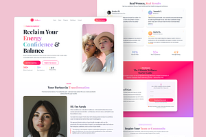 Wellcare - Kajabi Website Theme, a Landing Page Template by ZohairKhanLtd