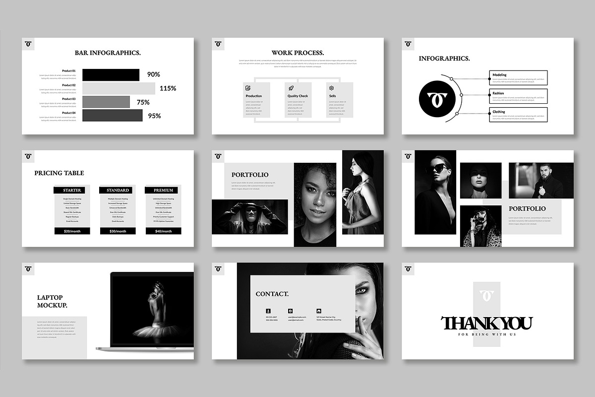 Fashion Business Presentation, a Presentation Template by Mighty-Slide (Photo 5 of 5)