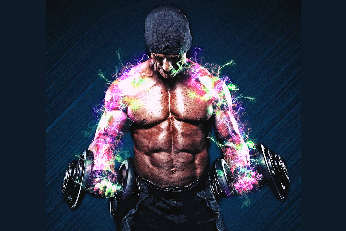 Electric Power Photoshop Action, an Action Add-On by Studio Retouch (Photo 2 of 11)