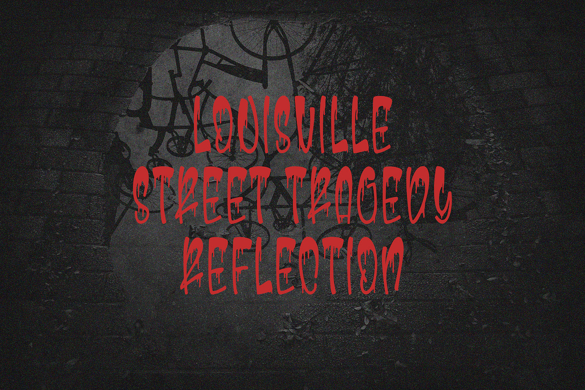 Ludiezt Dripping Display Font, a Handwritten Font by Maulana Creative (Photo 6 of 7)