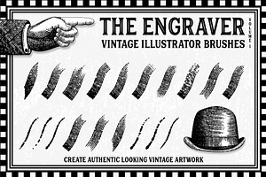 The Engraver - Vintage Brushes, a Brush Add-On by The Artifex Forge