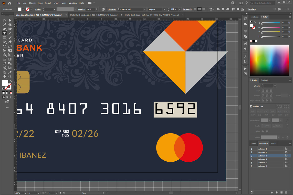 State Bank Card Template Collection, a Card Template by fisihsani (Photo 7 of 8)