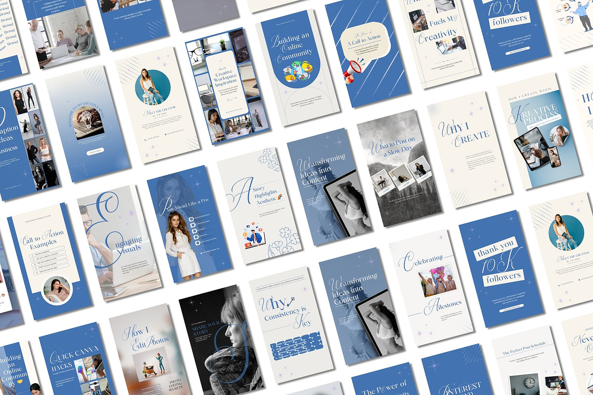 100 Animated Canva Instagram Post, a Social Media Template by TheBrightGrap (Photo 3 of 5)