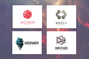 Futuristic & Geometric Logos Bundle, a Branding & Logo Template by AN Productions (Thumbnail 25 of 47)