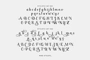 Laurania Script Font, a Script Font by Burhan Afif (Thumbnail 9 of 10)