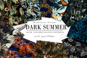 Dark Summer| Foliage Pattern, a Pattern Graphic by Luiz da Rolt Grathwohl (Thumbnail 1 of 7)