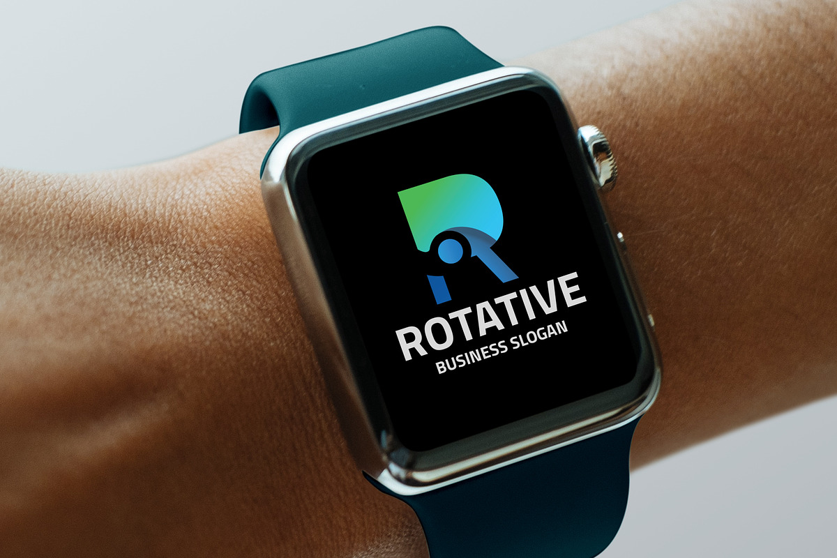 Rotative R Letter Logo, a Branding & Logo Template by Design_Planet (Photo 4 of 4)