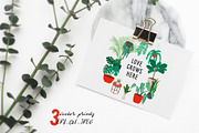 House plants print. Crazy plant lady, a Decorative Illustration by WalnutBird (Thumbnail 2 of 3)