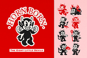 Horn Born, an Object Illustration by Twisted Tail