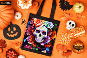 Skulls Bundle - Oil Paintings, an Illustration by pixaroma (Thumbnail 13 of 15)