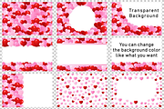 Valentine Pattern Background Bundle, a Background Photo by D2PUTRI (Thumbnail 7 of 13)