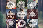 70% OFF - Badges & Insignia Bundle, an Object Graphic by WellMadePixel (Thumbnail 5 of 9)