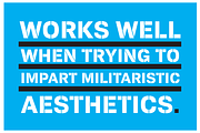 Biwa Stencil Display, a Sans Serif Font by Wordshape (Thumbnail 3 of 6)
