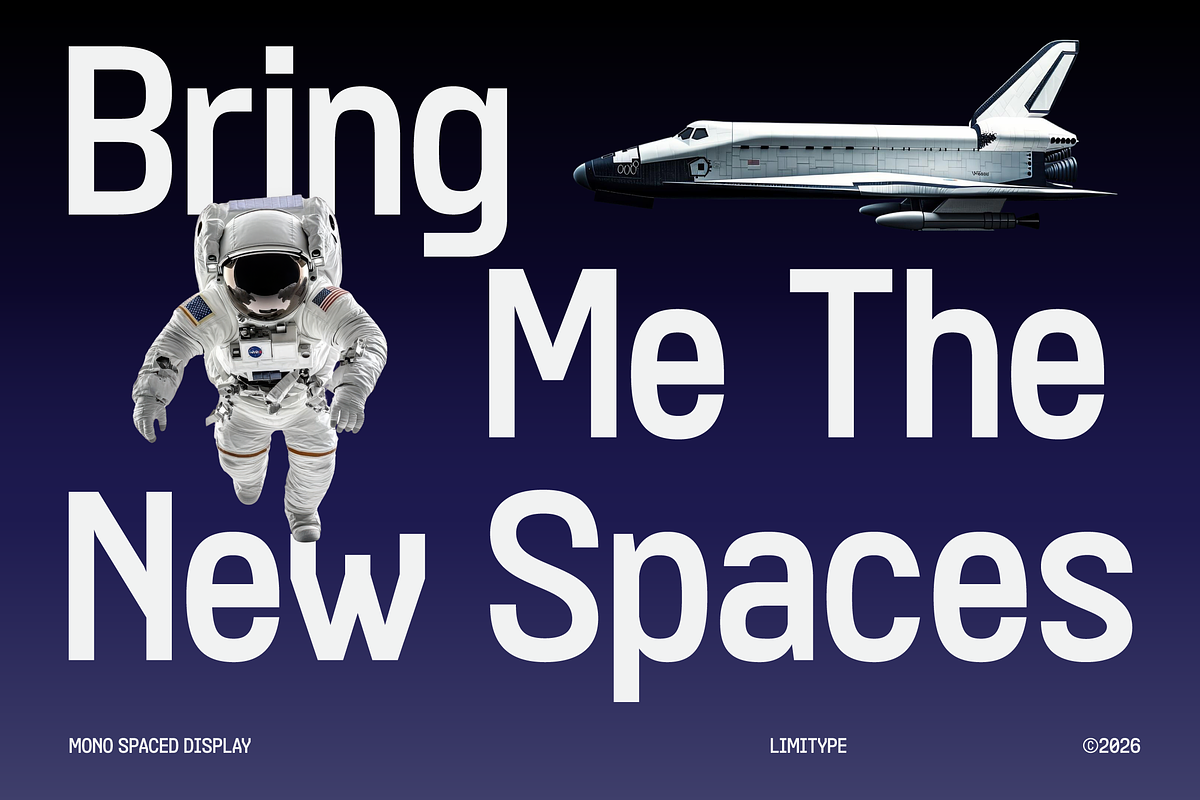 Contair - Monospaced Font, a Sans Serif Font by limitype (Photo 2 of 12)