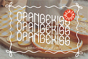 Orangekiss - Playful font, a Handwritten Font by Berdansabersama (Thumbnail 1 of 8)