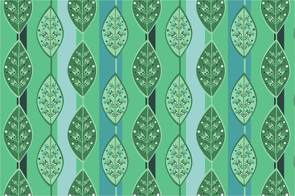 Seamless Green Pattern